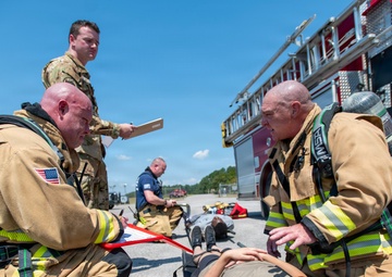 169th Fighter Wing major accident response exercise