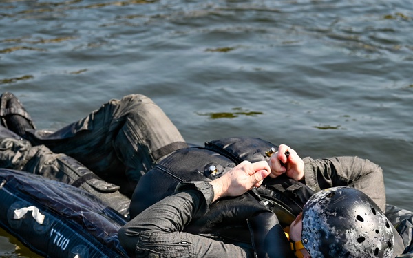 169th Operation Support Squadron water survival training