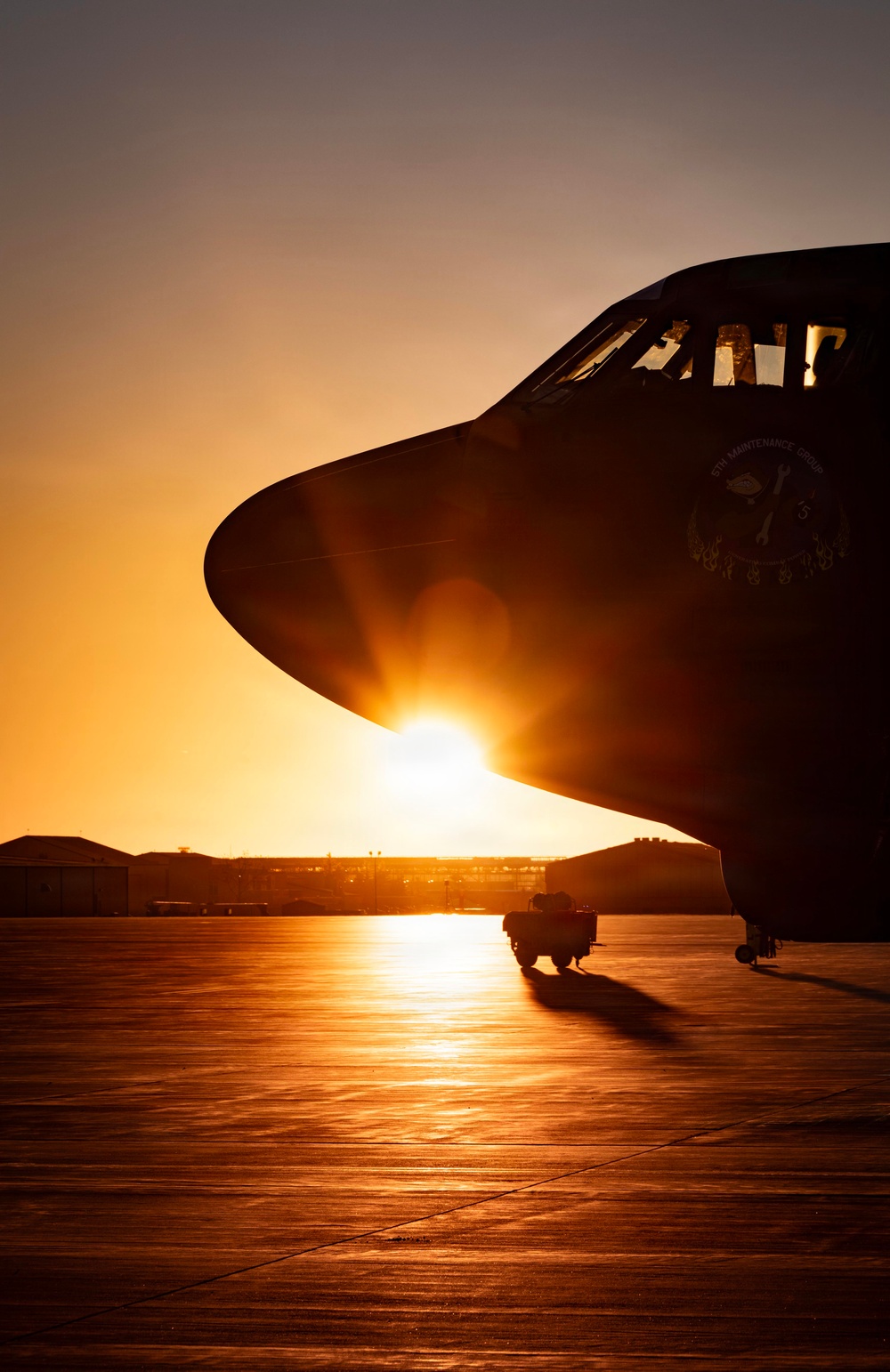 B-52s ready, day and night