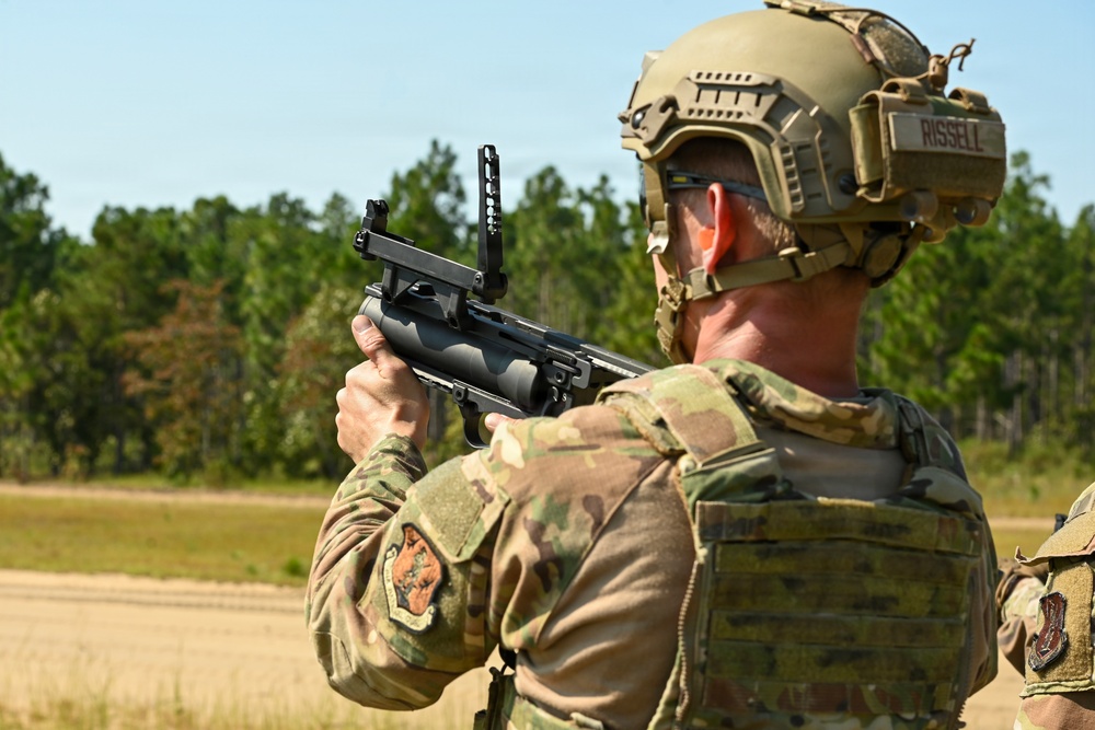 169th Security Forces Squadron conducts heavy weapons training