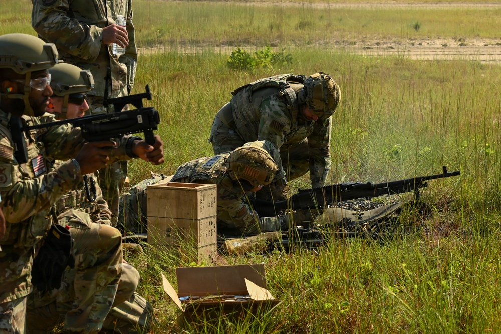 169th Security Forces Squadron conducts heavy weapons training