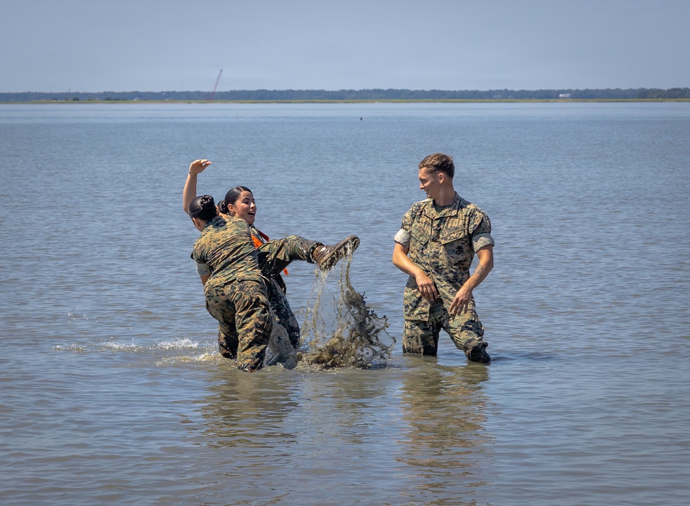 Cpl Renaud promotion ceremony