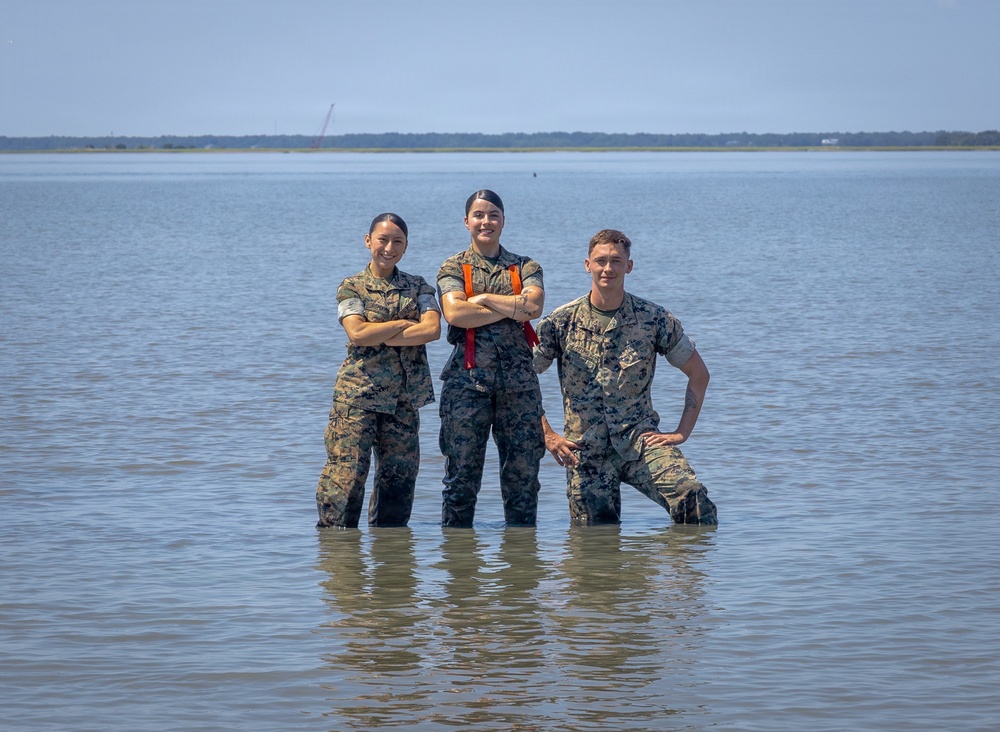 Cpl Renaud promotion ceremony