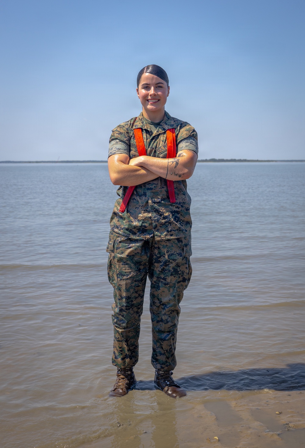 Cpl Renaud promotion ceremony