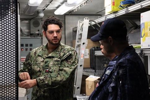 Japanese Maritime Self Defense Force Visits SCSTC