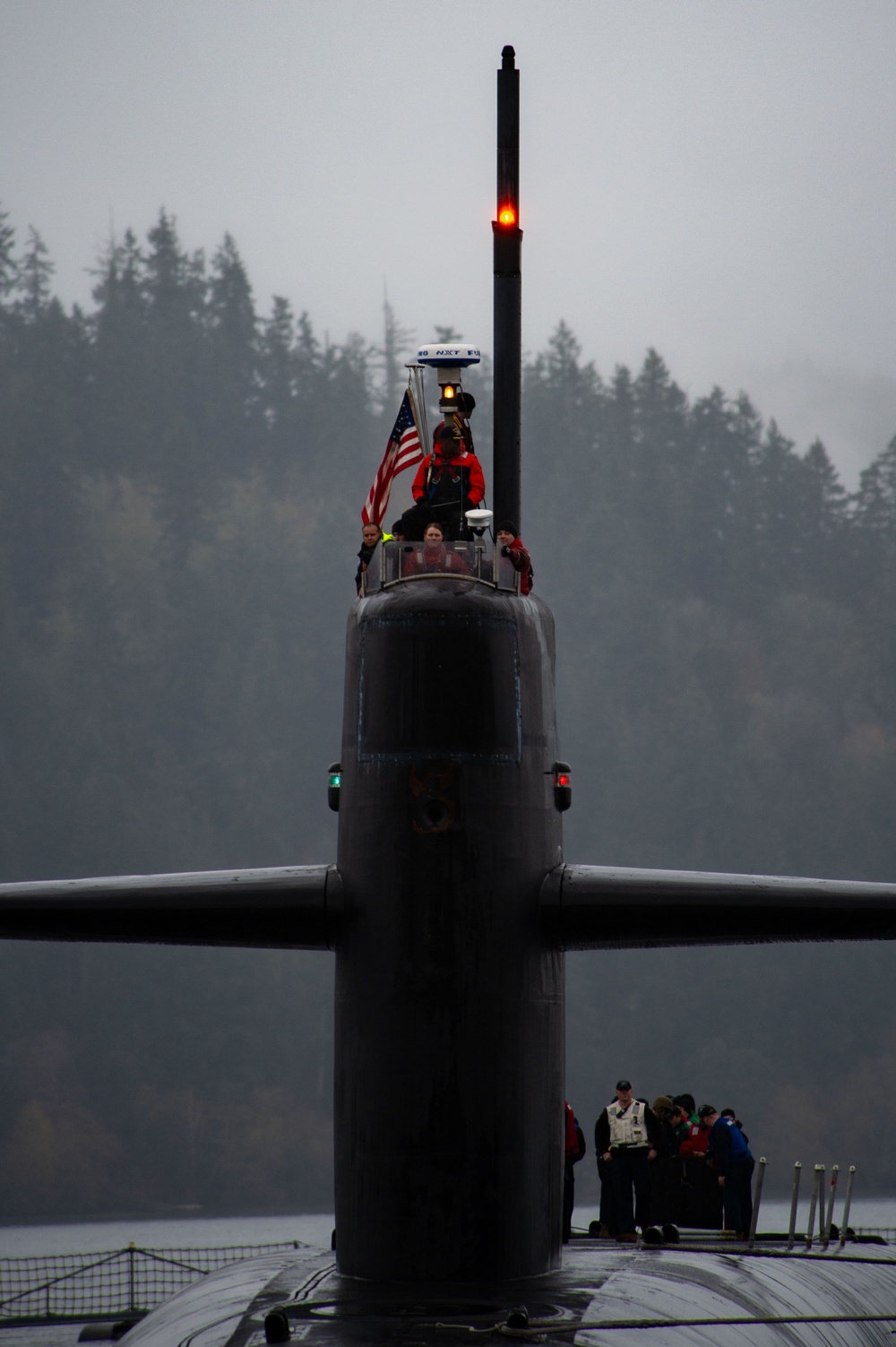 USS Nebraska (SSBN 739) Returns to Naval Base Kitsap-Bangor