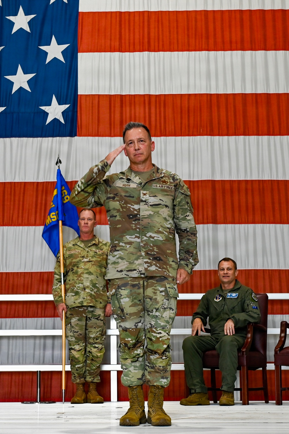 169th Mission Support Group change of command