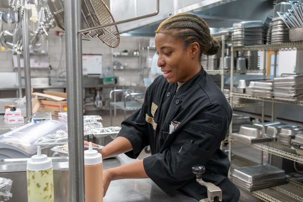 Elkhorn Dining Facility team plates meals to power nuclear deterrence