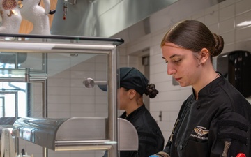 Elkhorn Dining Facility team plates meals to power nuclear deterrence