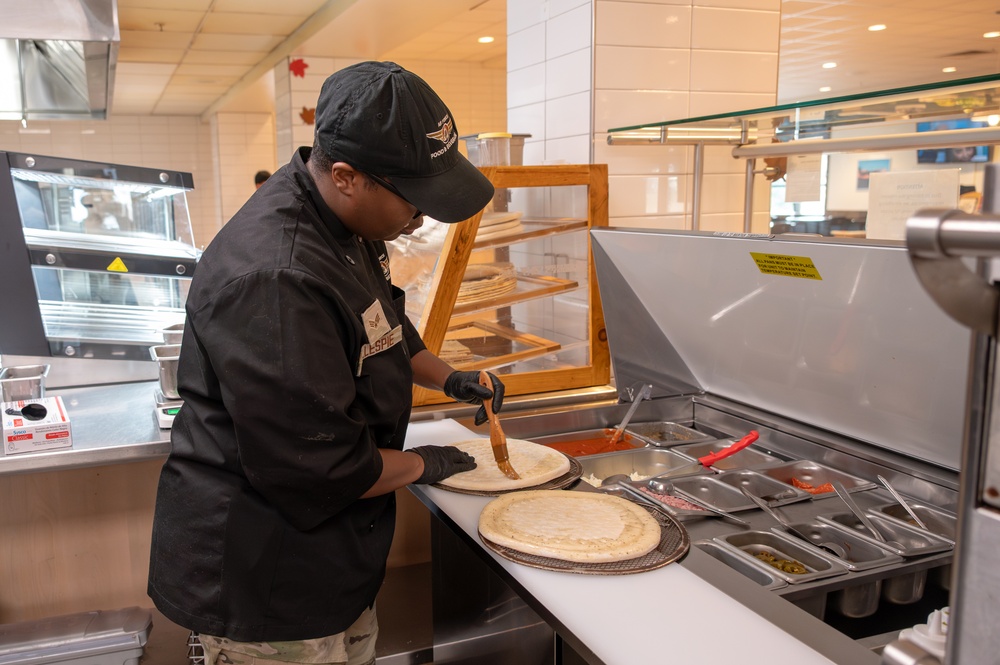 Elkhorn Dining Facility team plates meals to power nuclear deterrence