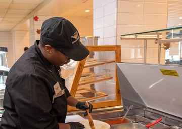 Elkhorn Dining Facility team plates meals to power nuclear deterrence