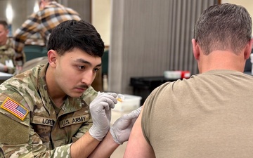 Munson Army Health Center builds defenses against seasonal flu