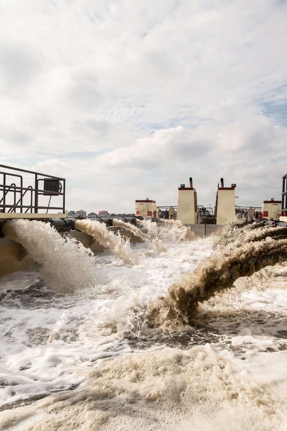 US Army Corps of Engineers Dredge Boat MURDEN Performs Channel Maintenance