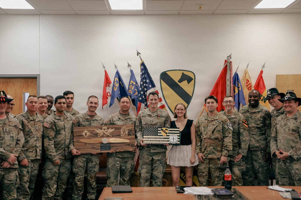 Air Cav conducts Retirement Ceremony
