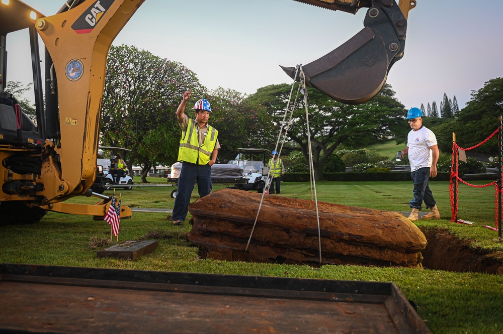 DPAA conducts Disinterment Ceremony