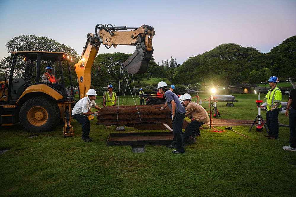 DPAA conducts Disinterment Ceremony