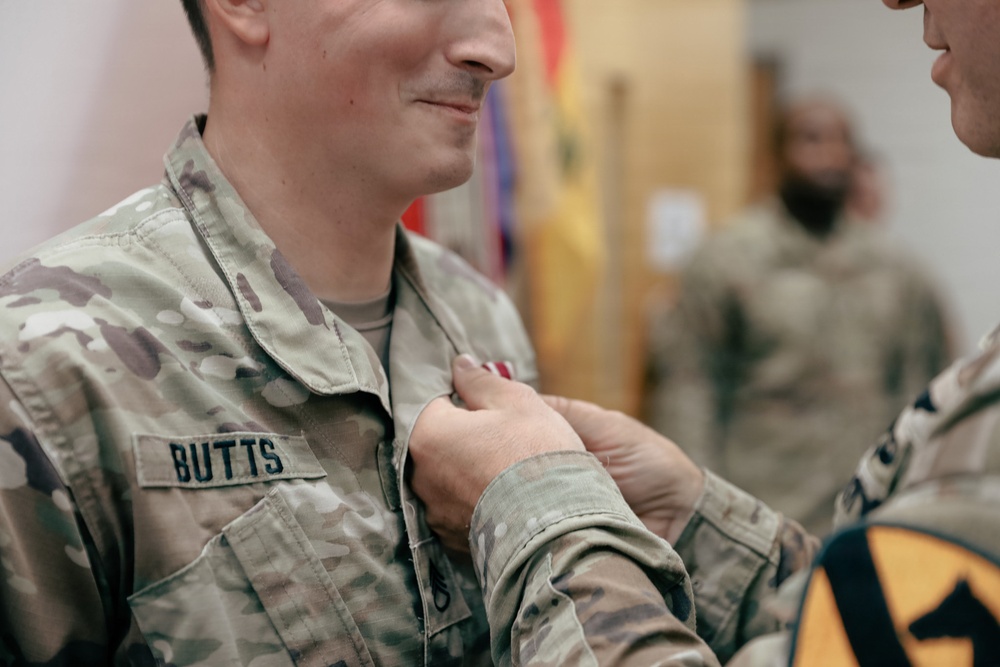 Air Cav conducts Retirement Ceremony