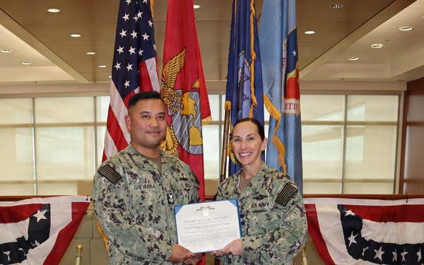 NMRTC Camp Pendleton holds monthly awards ceremony.