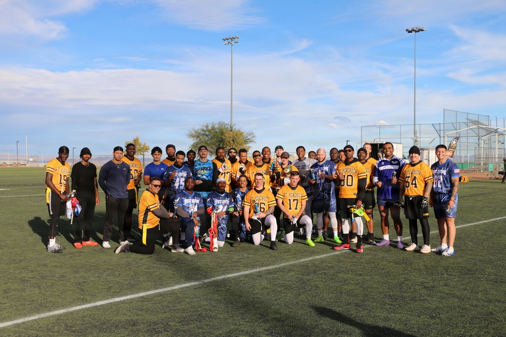 Black Knights defeat Mustangs in annual Turkey bowl