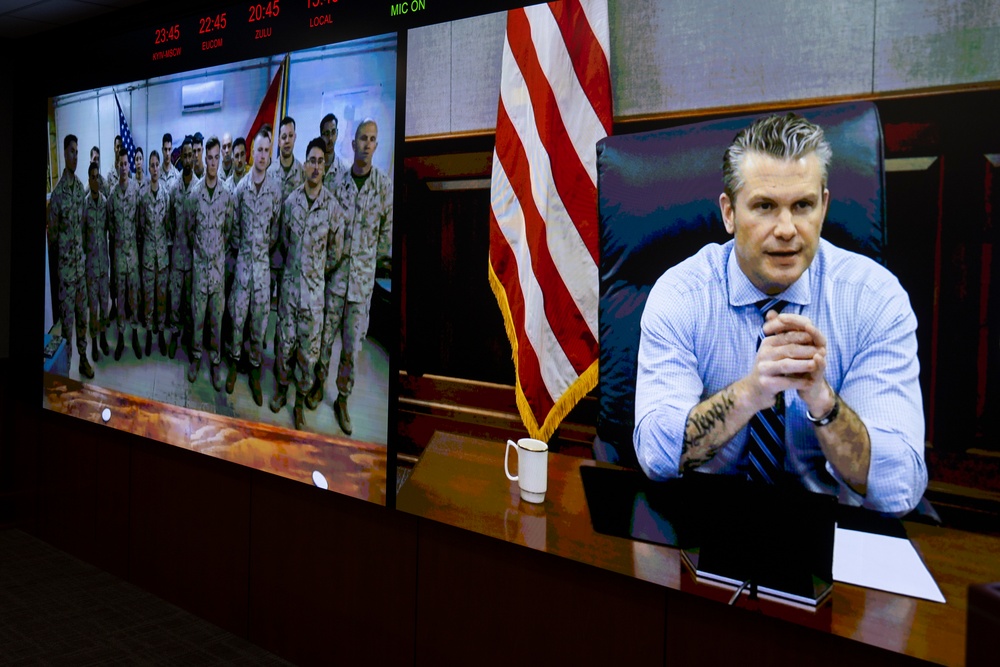 SW Hosts Holiday Morale Calls for Deployed Troops