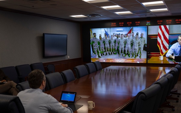 SW Hosts Holiday Morale Calls for Deployed Troops