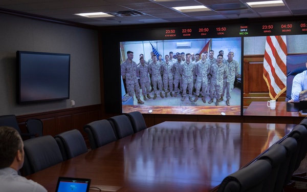 SW Hosts Holiday Morale Calls for Deployed Troops