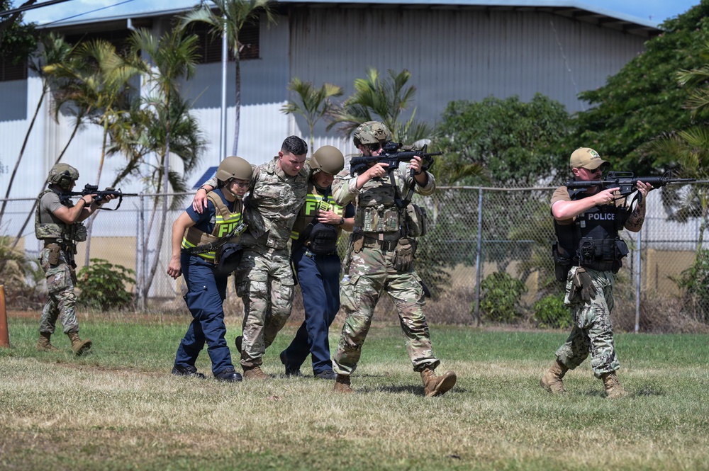 647th SFS hosts joint rescue task force training