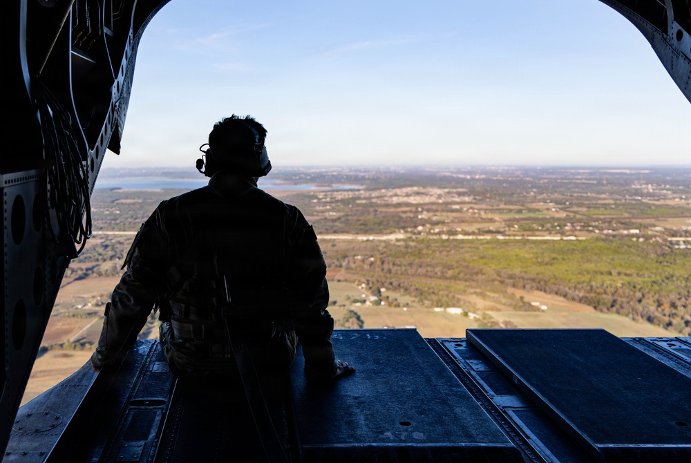 1st Air Cavalry Brigade Texas A&amp;M University Football Flyover