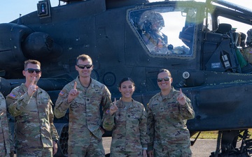 1st Air Cavalry Brigade Texas A&amp;M University Football Flyover