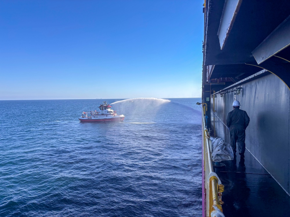 Unified Command continues responding on-scene for the ONE Henry Hudson cargo container