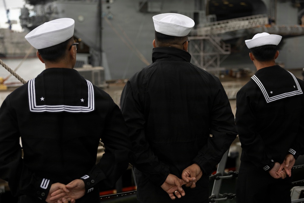 USS Spruance conducts routine operations