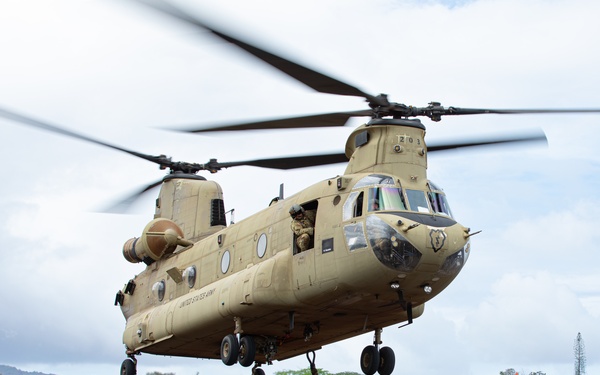 25th DSB Live Sling Load Training