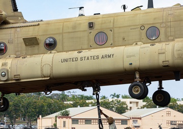 25th DSB Live Sling Load Training