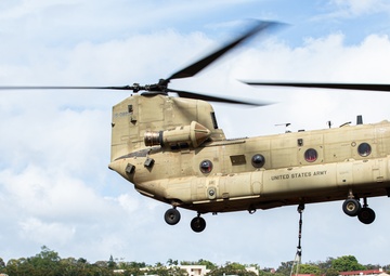 25th DSB Live Sling Load Training