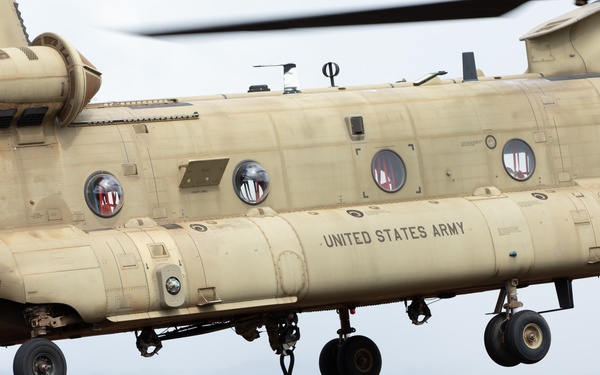 25th DSB Live Sling Load Training