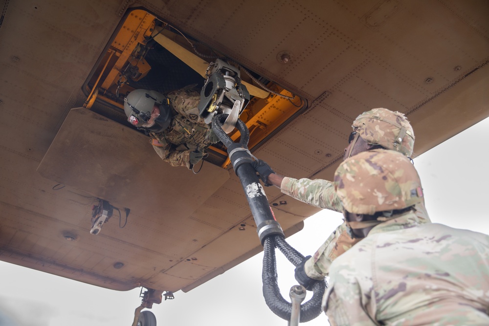 25th DSB Live Sling Load Training