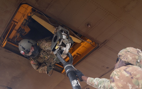 25th DSB Live Sling Load Training