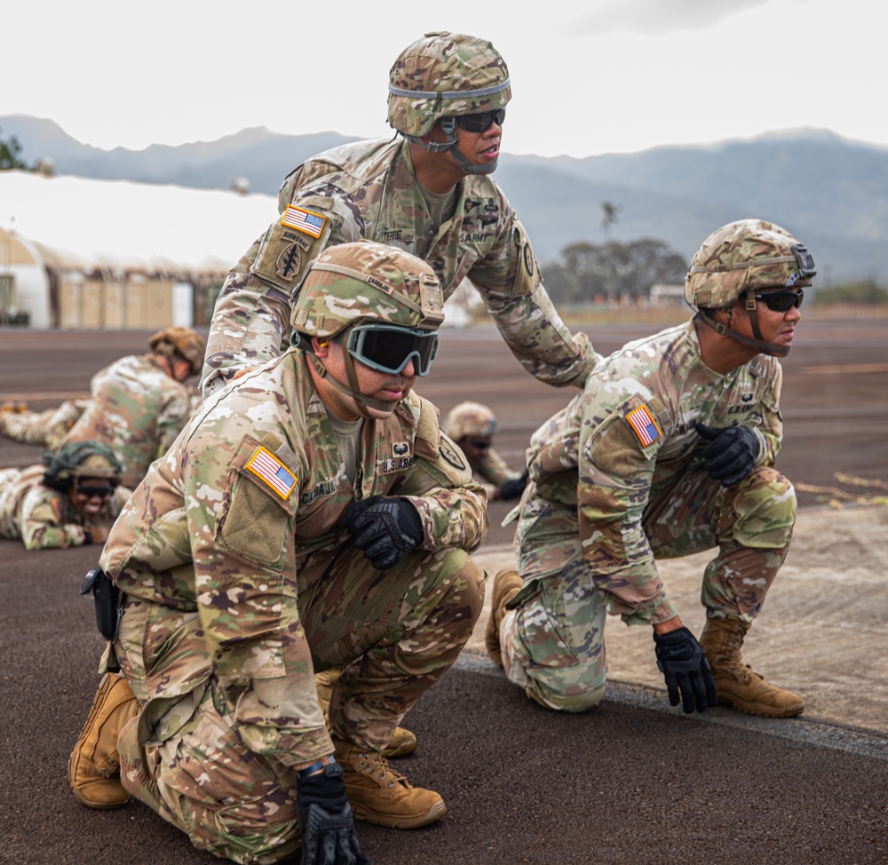 25th DSB Live Sling Load Training