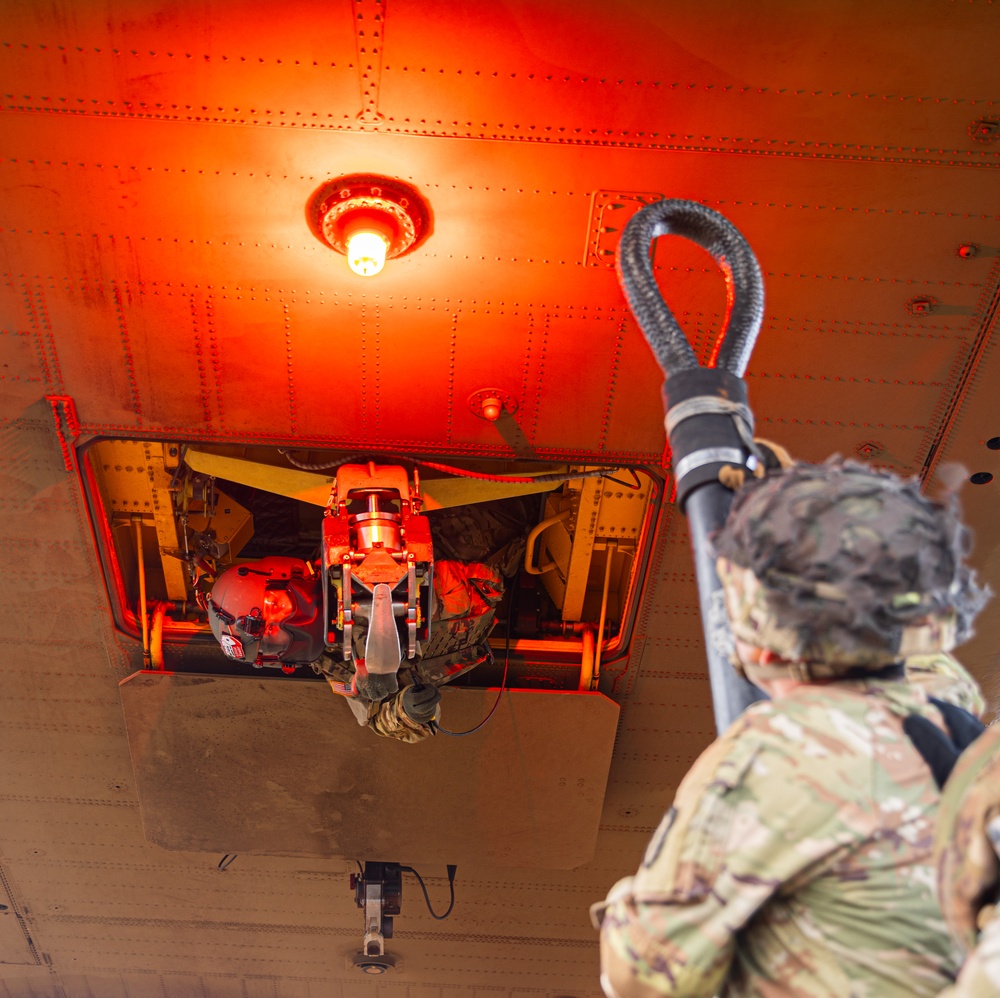 25th DSB Live Sling Load Training