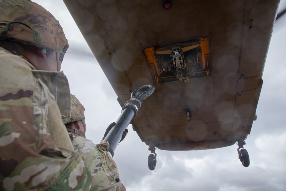 25th DSB Live Sling Load Training