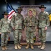 U.S. Army Soldiers receive awards for the 1st Cavalry Division Career Counselor of the Year Competition