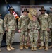 U.S. Army Soldiers receive awards for the 1st Cavalry Division Career Counselor of the Year Competition