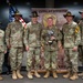 U.S. Army Soldiers receive awards for the 1st Cavalry Division Career Counselor of the Year Competition
