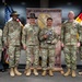 U.S. Army Soldiers receive awards for the 1st Cavalry Division Career Counselor of the Year Competition