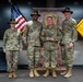 U.S. Army Soldiers receive awards for the 1st Cavalry Division Career Counselor of the Year Competition
