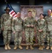 U.S. Army Soldiers receive awards for the 1st Cavalry Division Career Counselor of the Year Competition