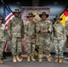 U.S. Army Soldiers receive awards for the 1st Cavalry Division Career Counselor of the Year Competition