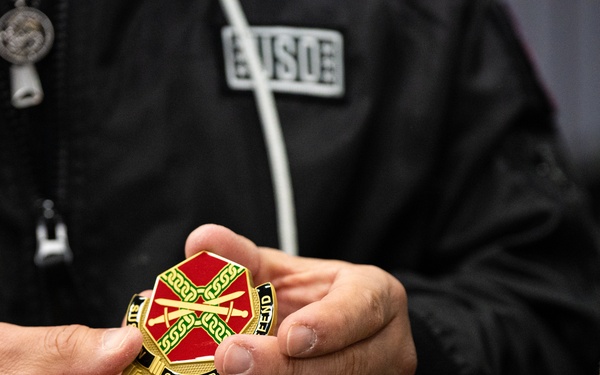 USO presents a night of laughs for Soldiers