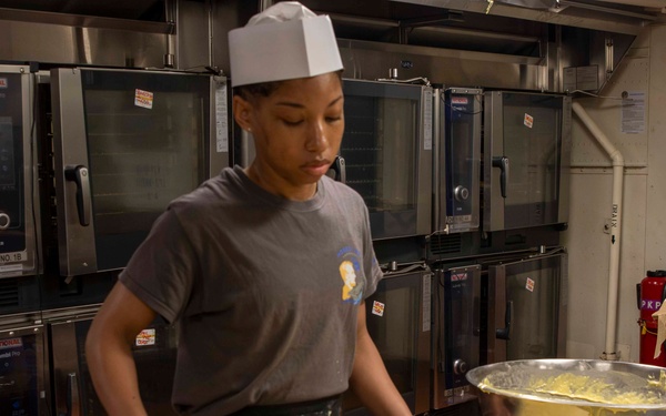 Abraham Lincoln conducts routine operations