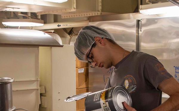 Abraham Lincoln conducts routine operations